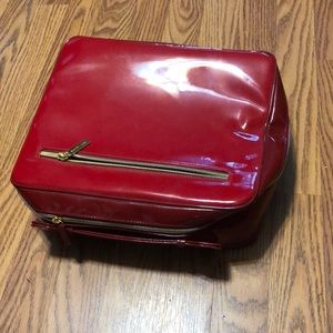 Bright red make up bag never Been used